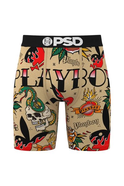 PSD X PLAYBOY INKED INKED ΜΠΟΞΕΡΑ 7 ΙΝΤΣΕΣ S