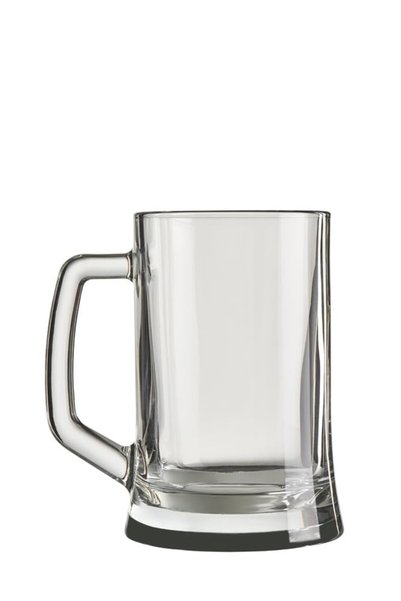 Paşabahçe Beer Cup with Pub Handle, 660 Ml, 2 Pieces