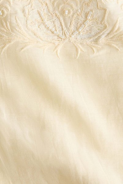 H&M Linen-blend pyjama top