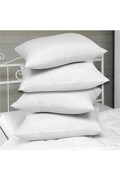 Komfort Home مجموعة وسائد سيليكون مكونة من 4 قطع، مقاس 50 × 70 سم.