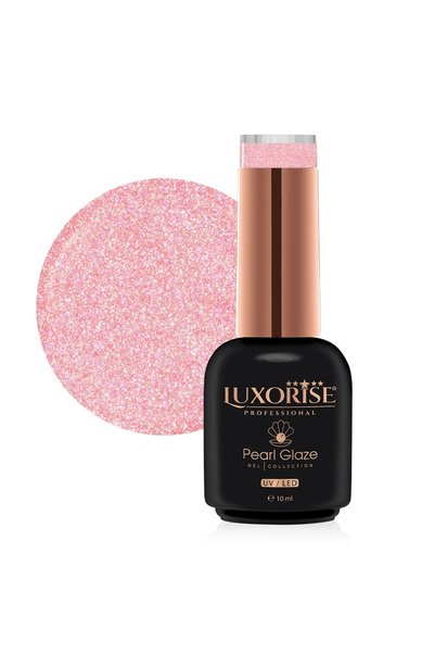 LUXORISE Перлен гланц полуперманентен лак за нокти - Залезен блясък, 10 мл