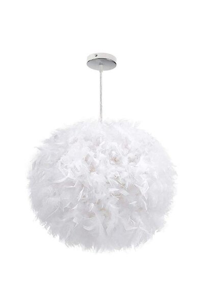Noonedibs Lampă suspendată cu pandantiv, cu arc, 30cm E27, becul nu este inclus