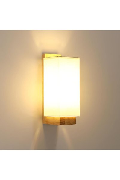 DELIPOP Wall Sconce, E27 Socket, Maximum Power 60W, 220-240V, Fabric Shade, M...