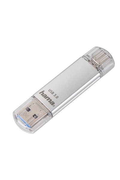 Hama C-Laeta Stick USB de 32GB, USB 3.1, Gri