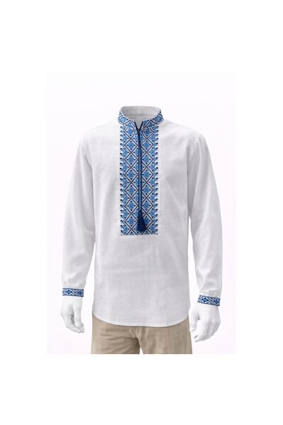 OEM Men's Tunic Type Traditional Cotton Blouse Size 42/ XL