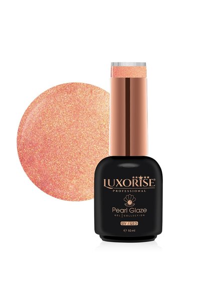 LUXORISE Полуперманентен лак за нокти с перлен ефект - Античен блясък, 10 мл