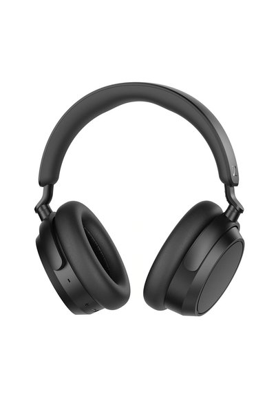 KC NATURAL SENNHEISER ACCENTUM Wireless, Hibrit Adaptif ANC, Kablosuz Kulak Üstü Bluetooth Kulaklık, Siyah