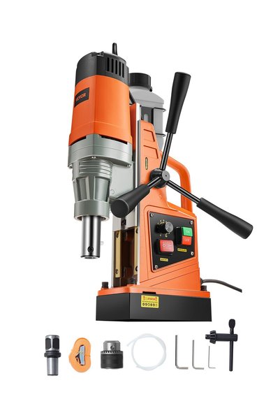 VEVOR Mașină de găurit cu talpă magnetică, Putere: 1550 W 220 V 60 Hz