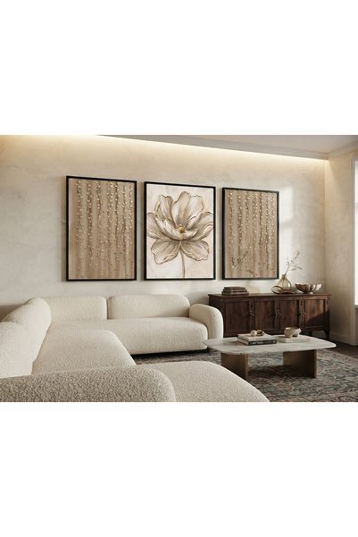 TekTablo Real Embossed 3-Piece Painting Set