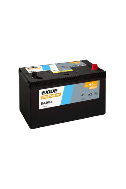 EXIDE ΜΠΑΤΑΡΙΑ ΠΡΕΜΙΟΥΜ EA954 95AH Δ