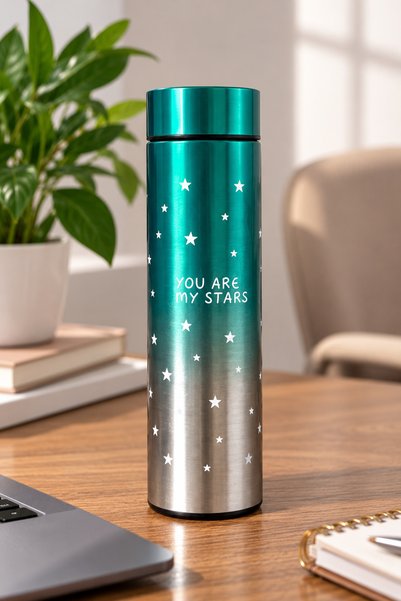 Dessa Termos inteligent cu afișaj digital al temperaturii – 500 ml, Verde