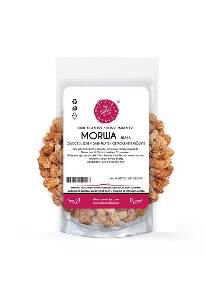 winoszarnia Fructe uscate Morwa albe - 1kg fructe Morwa albe fără sâmburi Sup...