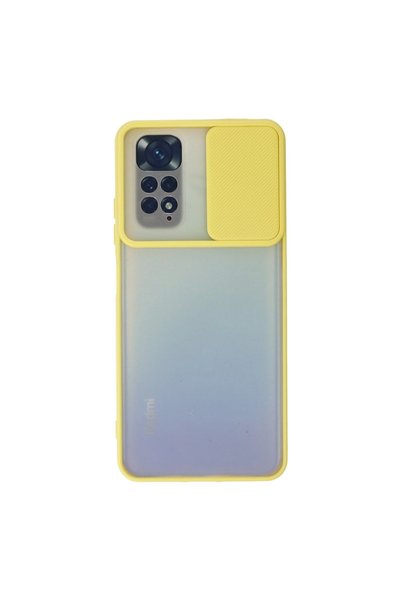 ArkhenX حافظة هاتف Xiaomi Redmi Note 11 مصنوعة من السيليكون المنزلق لكاميرا ا...
