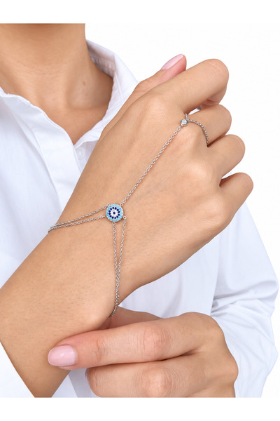 Ressia Round Evil Eye Beaded Shahmeran