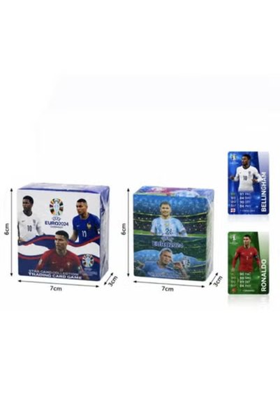 Toybox لعبة بطاقات توبس لبطولة دوري أبطال أوروبا 2024 للتداول والتجميع