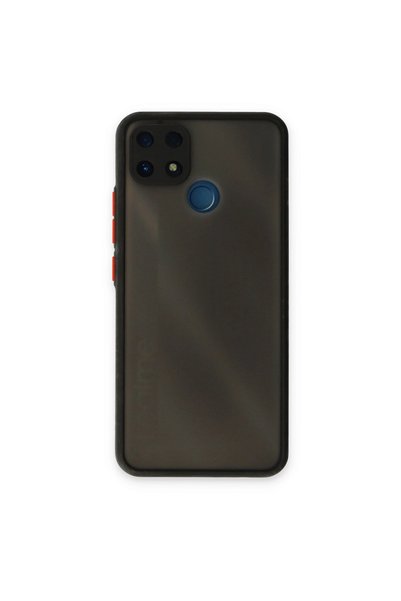 ArkhenX جراب Realme C25 غطاء سيليكون مونتريال - أسود