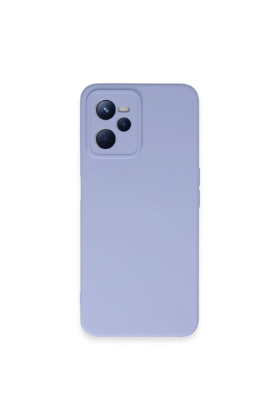 ArkhenX جراب Realme C35 مصنوع من السيليكون المخملي الداخلي - أرجواني