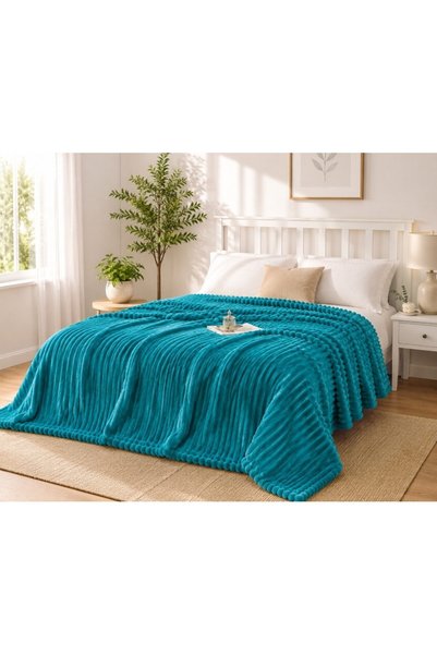 JOJO HOME Одеяло Cocolino, Jojo Home, за 2 души, раиран модел, 200x230 см, ед...