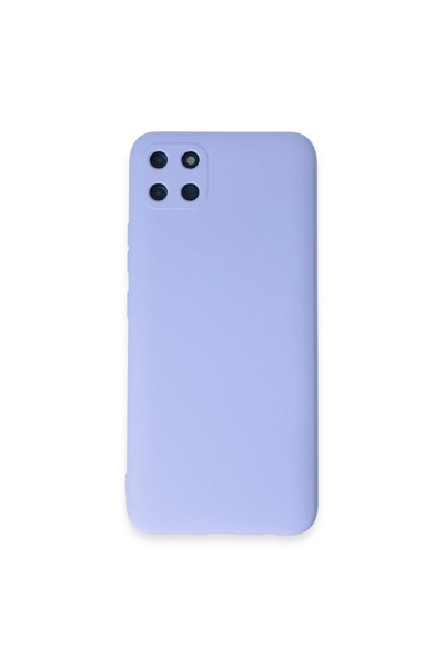 ArkhenX حافظة Realme C11 مع بطانة داخلية من السيليكون المخملي - لون أرجواني