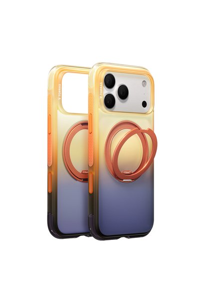 TORRAS غطاء ماجسيف لهاتف آيفون 18 برو/17 برو O3 Air مع حامل متدرج اللون