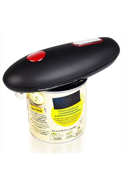 Noonedibs Deschizător electric de conserve Kitchen Mama, margini netede, ergo...
