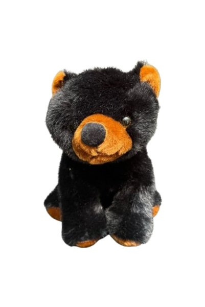 OEM Плюшена играчка, мече 25 см, черно