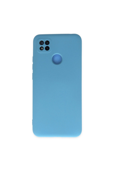 ArkhenX حافظة هاتف Xiaomi Redmi 9c مصنوعة من السيليكون المخملي الداخلي - أزرق