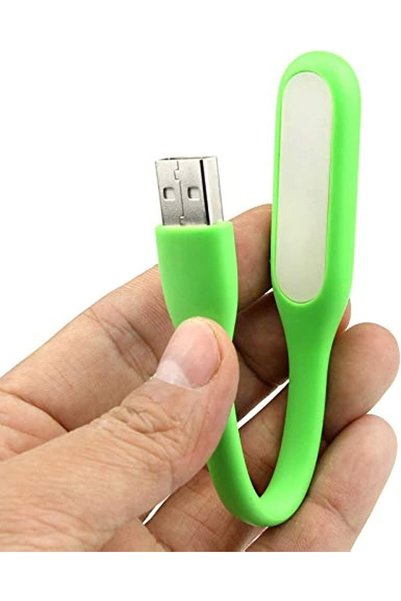 Generic مصباح LED مرن يعمل بمنفذ USB لطاولة المكتب والكمبيوتر المحمول ولوحة ا...