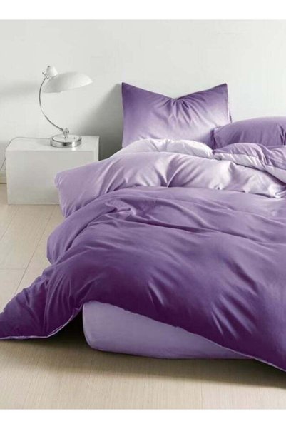 Generic Brand LUNA Home Queen Size 6 Piece Duvet Cover Set, Ombr Royal Purple...