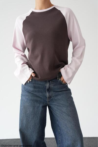 CADDELAMODA Colorful Sleeves Sweatshirt