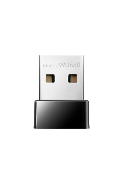 cudy WU650 650Mbps Διπλής Ζώνης Προσαρμογέας Wi-Fi Nano USB 2.0