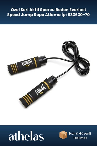 Athelas Özel Seri Aktif Sporcu Beden Everlast Speed Jump Rope Atlama İpi 8336...