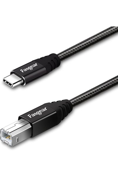 Generic 5m Type C to USB B Cable (16ft, Black)