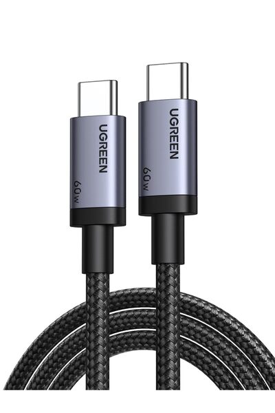 Generic كابل USB-C بطول 2 متر، 60 واط، متوافق مع آيفون 17/16، سامسونج S26 ألت...