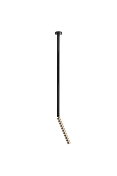 Aldex Plafonieră Negru/Auriu, Aldex, Stick L, metal, G9, 5.5x5.5x81.5cm