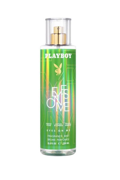 Playboy Eyes On Me Spray de corp parfumat pentru femei cu pară, lotus și chih...