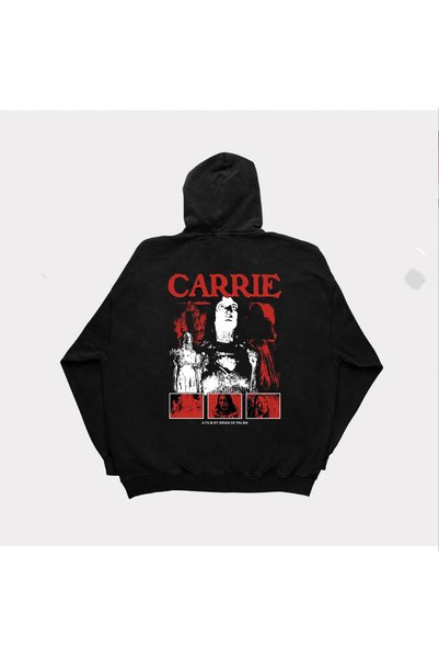 PANDORICA Hanorac unisex cu glugă și imprimeu Carrie