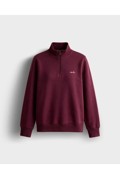 Ellesse Γυναικείο φούτερ με μισό φερμουάρ 6wf1027-Brd