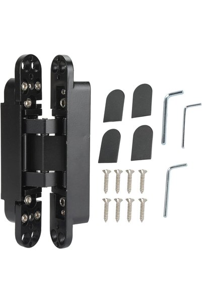 Generic Door Hinges, 3D Adjustable, 180 Degree, Zinc Alloy