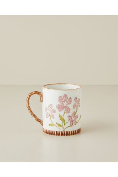 English Home Livy Stoneware Kupa 470 ml Pembe