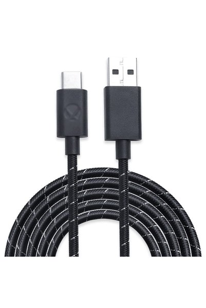 Generic كابل شحن USB-C من النوع C بطول 2.7 متر (9 أقدام) متين ومجدول، متوافق ...