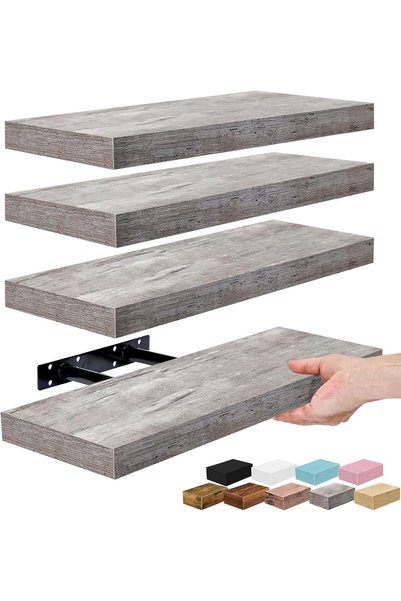 Generic Floating Shelves for Wall, Bathroom Shelves Wall Mounted for Kitchen,...
