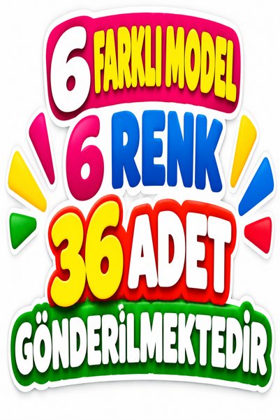 Retoys 36 Adet Eğitici Minik Renkli Dinazor Hayvan Figür Oyuncakları