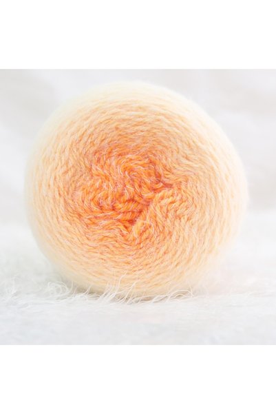 Choice Orange 200g/ Roll Practical Gradient Color Wool Yarn Multicolor Handma...