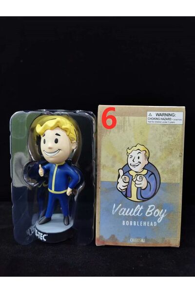 BANDAI 6 New Hot Vault Boy Generation 7 Shaking Anime Action Figure Statue Mo...