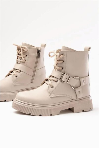 Şeker Portakalım Women's Accessory Buckle Balanced Protective Zippered Boots