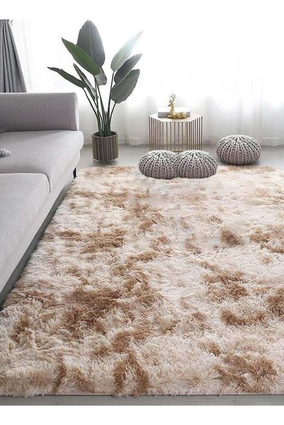 Generic Brand LENND Rugs Living Room Large Rugs Bedroom Anti Skid Rug Shaggy ...