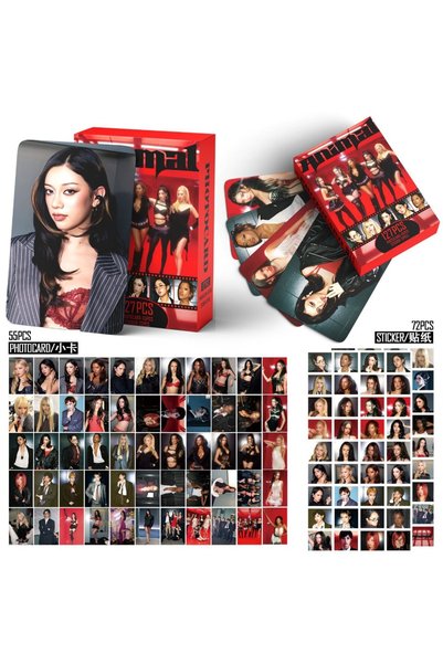 Choice 127pcs 55/127pcs Kpop Idol KATSEYE WILD New Album BEAUTIFULCHAOS Lomo ...