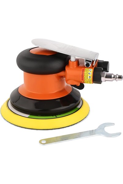Generic Compressed Air Random Orbital Sander 125 mm Mini High Performance Dou...