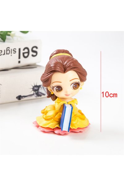 BANDAI 1 قطعة مجسمات Q Posket من فيلم الجميلة والوحش: شخصية الأميرة بيل المصن...